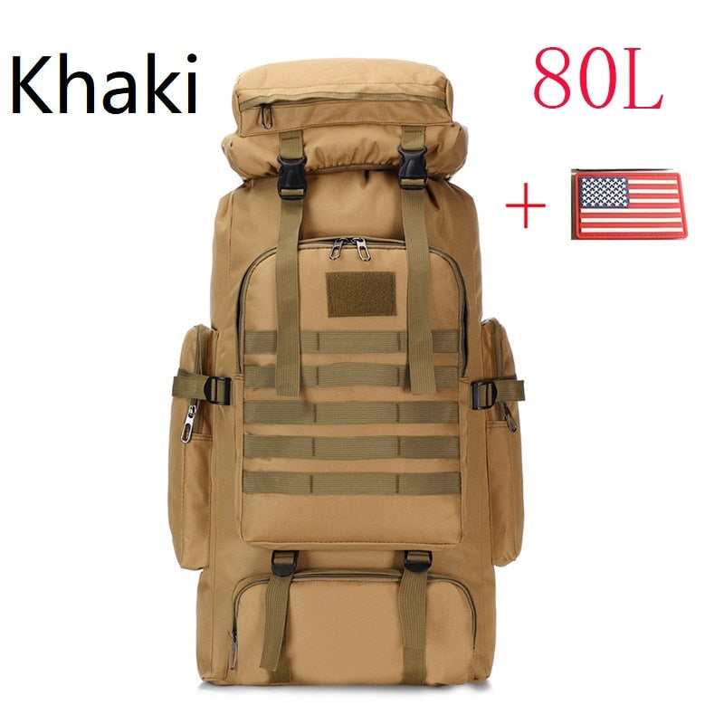 80L/100L Military Tactical Backpack