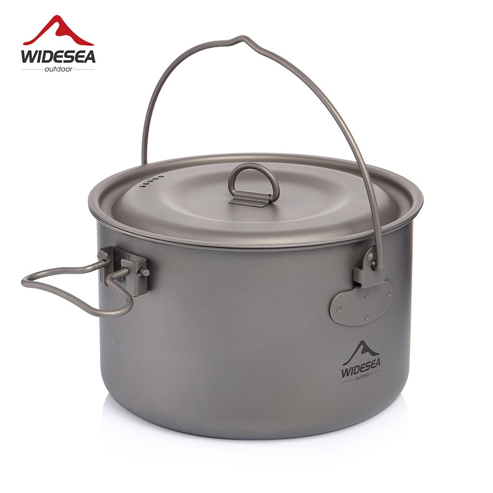 1300ml Titanium Hanging Pot