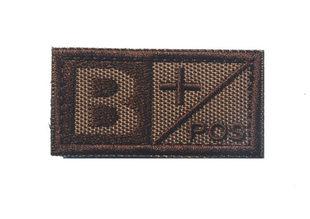 Blood Type Tactical Patch