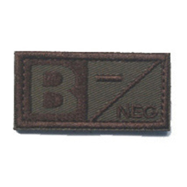 Blood Type Tactical Patch