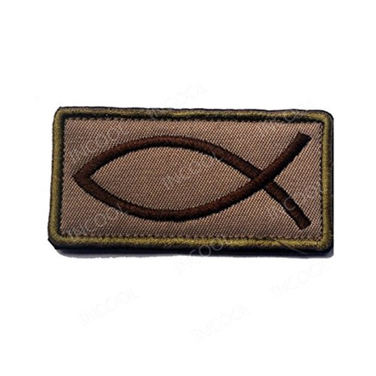 Dark Brown Ichthys Tactical Patch