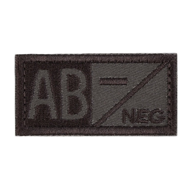 Blood Type Tactical Patch