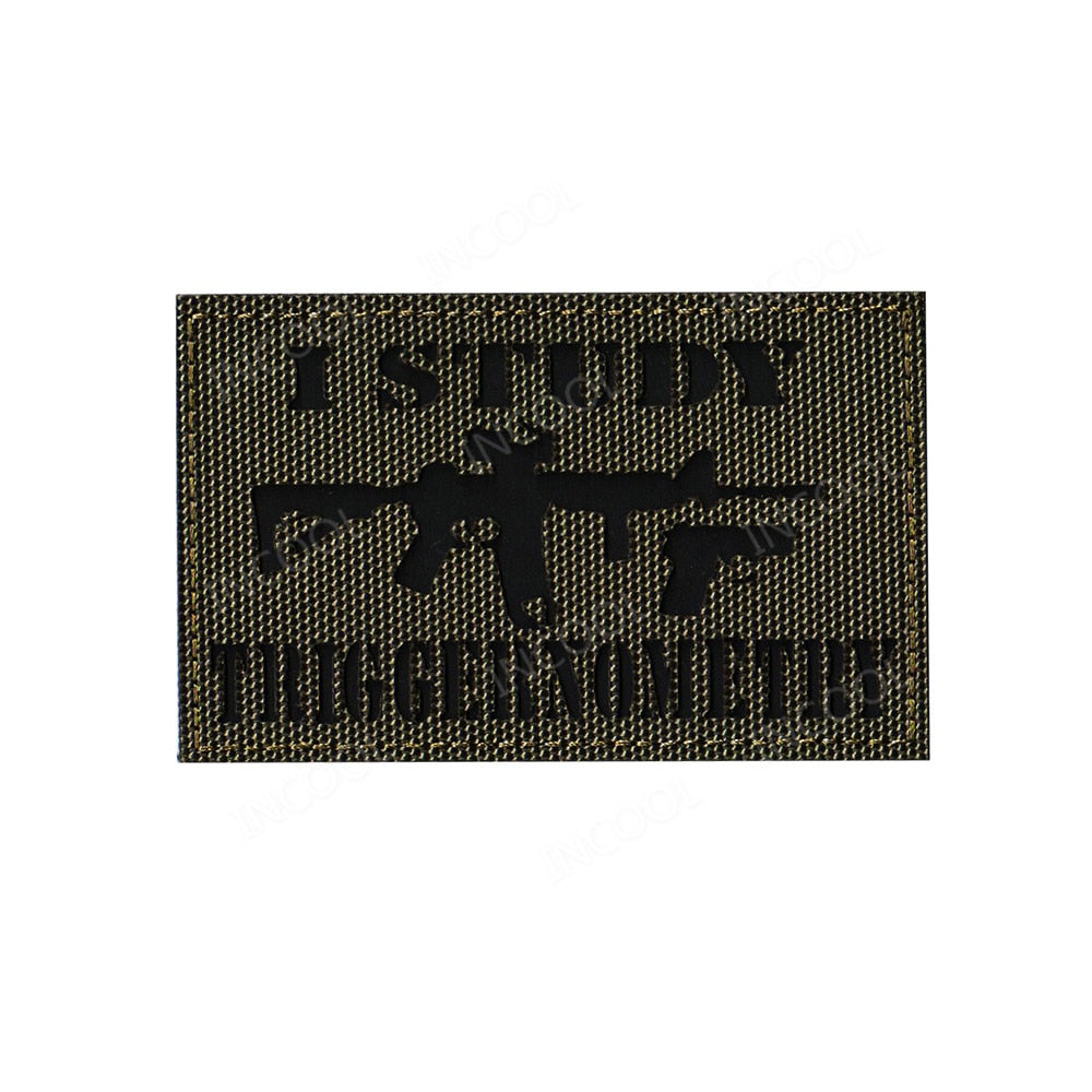 Olive Green Triggernometry Tactical Patch