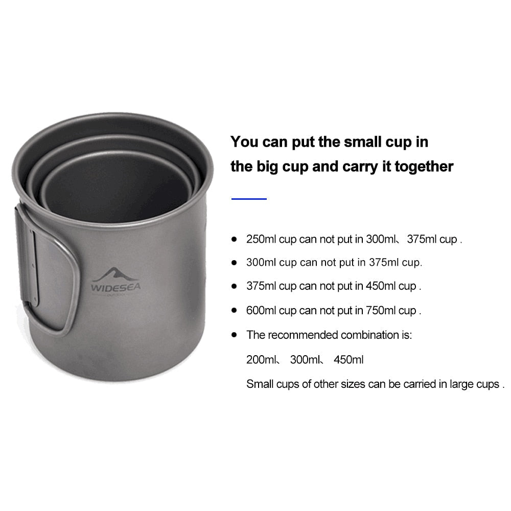 Titanium Camping Mug