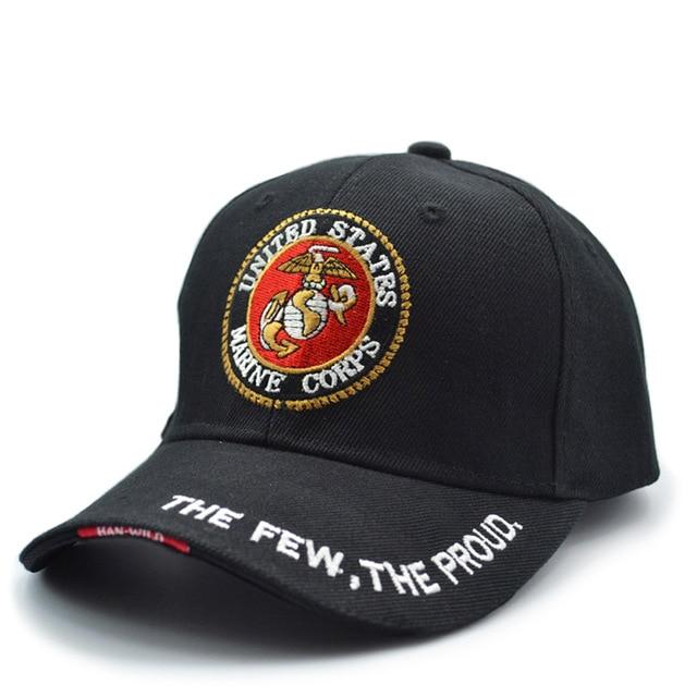 Alpha Six Tactical US Marine Corps Cap (3 Colors)